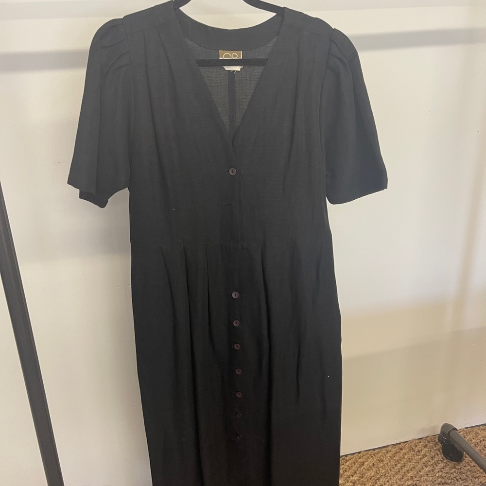 OR Los Angeles black fall/winter dress rare !